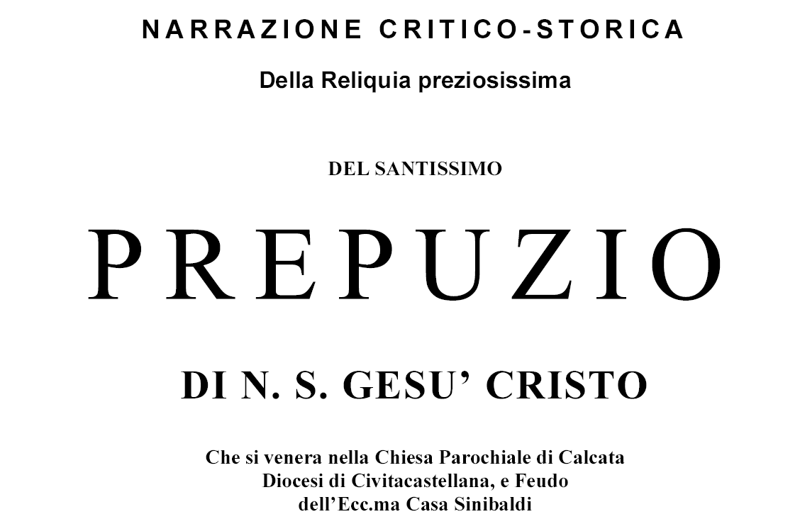 Index librorum prohibitorum Santo_prepuzio_libro